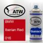 Preview: BMW, Iberian Red, 016: 400ml Sprühdose, von ATW Autoteile West.